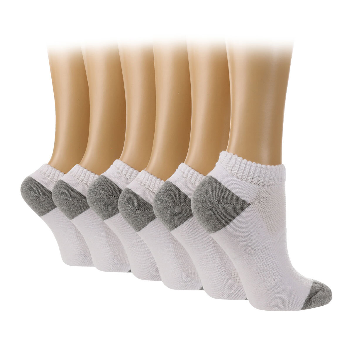 Pringle Women's 2 x 3 Pack Cushioned Sports Socks in 2 Colours and Size 4-8