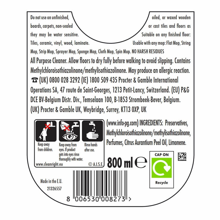 Product Label