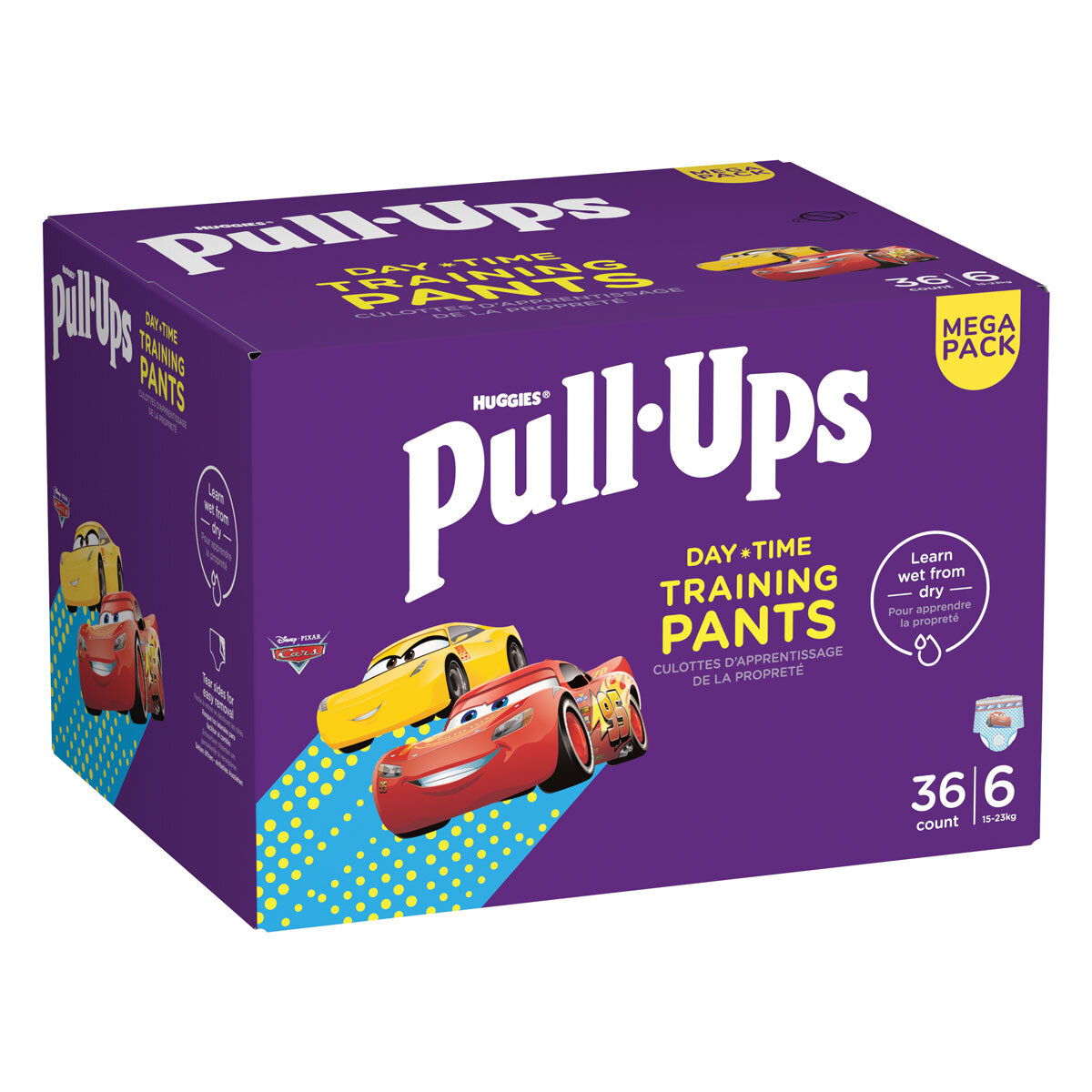Huggies Pull-Ups Day Time Boy Size 6, 36 Pack