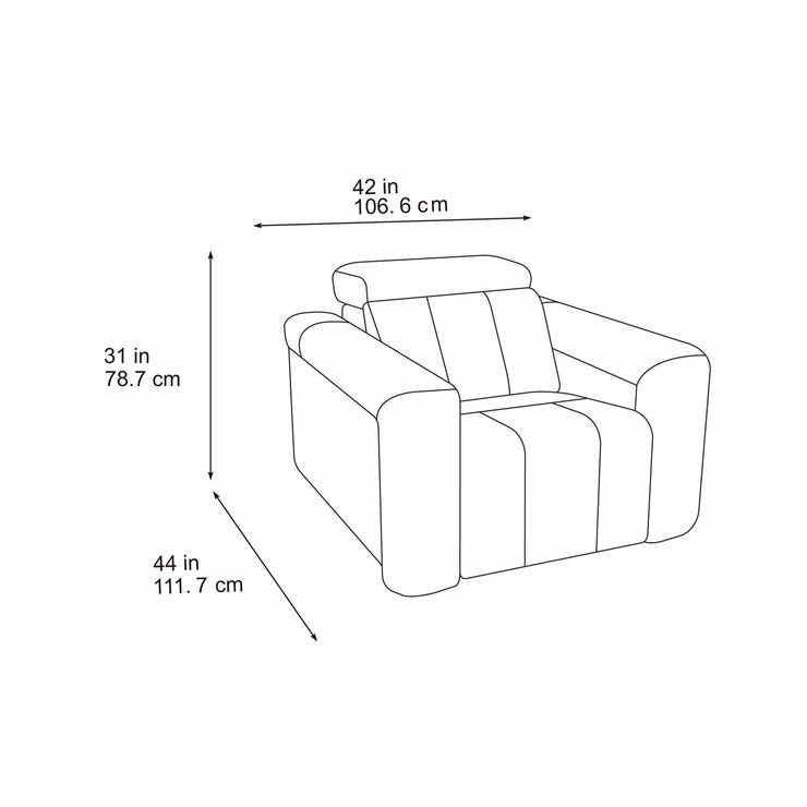Dallas Cream Leather Power Recliner Armchair Dallas Cream Leather Power Recliner Armchair