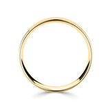 5.0mm Basic Light Court Wedding band. 18ct Yellow Gold