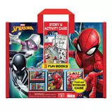 Story Books & Activity Case in 5 Options: Barbie, Spiderman, Star Wars, Marvel or Disney Princess