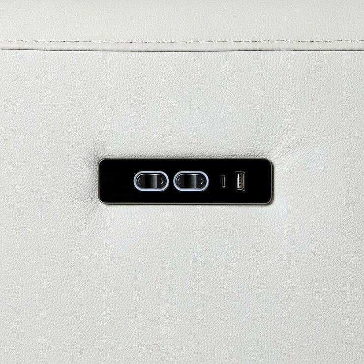 Charging ports and reclining control