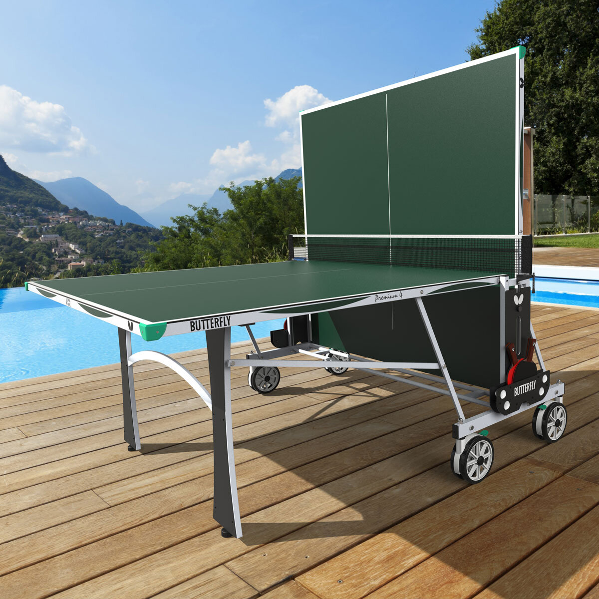 Butterfly Premium 4 Outdoor Table Tennis Table