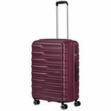 American Tourister 3pc Luggage Set Spinner Case Purple Rose American Tourister 3pc Luggage Set Spinner Case Purple Rose