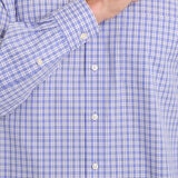 Kirkland Signature Men's Dress Shirt in Light Dark Blue