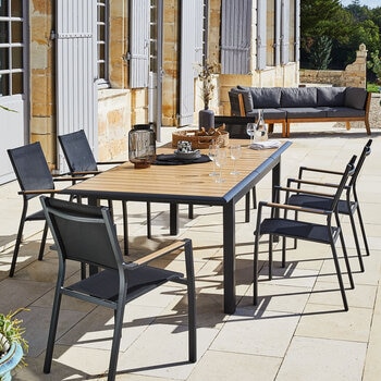 Pro Loisirs Louisiane 7 Piece Extendable Dining Set