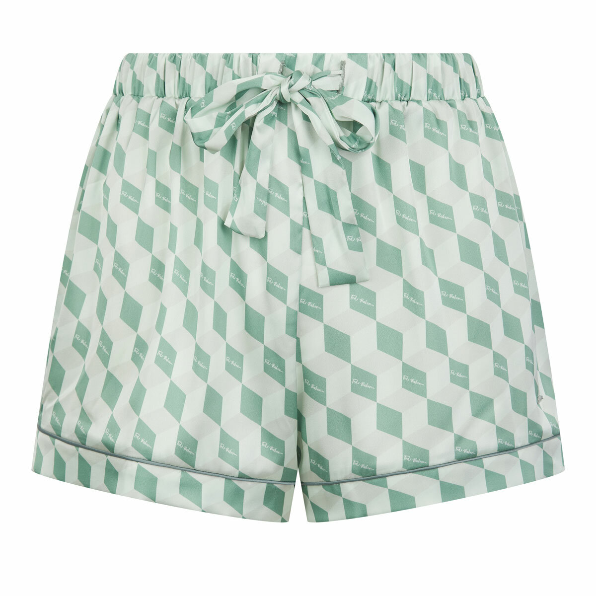 Ted Baker Ladies Satin 2 Piece PJ Set in Green