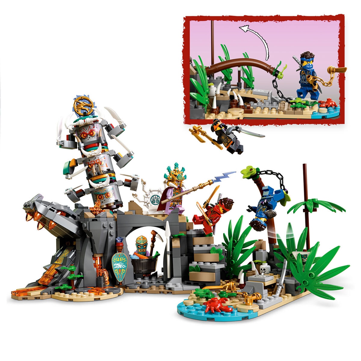 LEGO NINJAGO The Keepers Village - Model 71747 (8+ Years)
