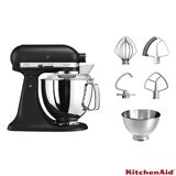 KitchenAid Artisan Stand Mixer 4.8L in Black SM175, 5KSM175PSBBK