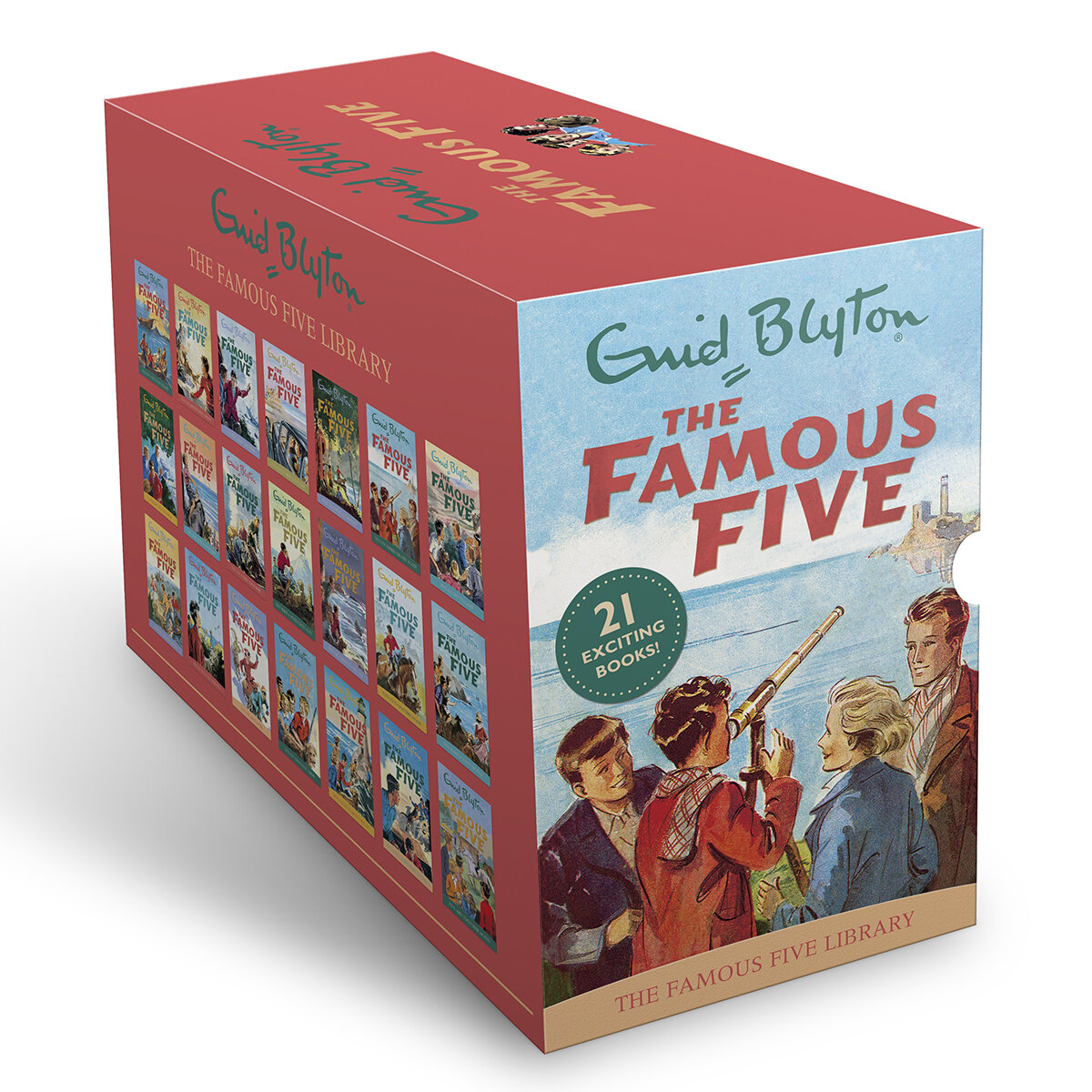 Famous Five 21 Book Collection, Enid Blyton (8+ Years) |