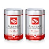 illy Classico Roast Ground Coffee, 2 x 250g