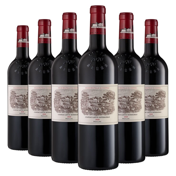 Chateau Lafite Rothschild 2020, 6 x 75cl Chateau Lafite Rothschild 2020, 6 x 75cl