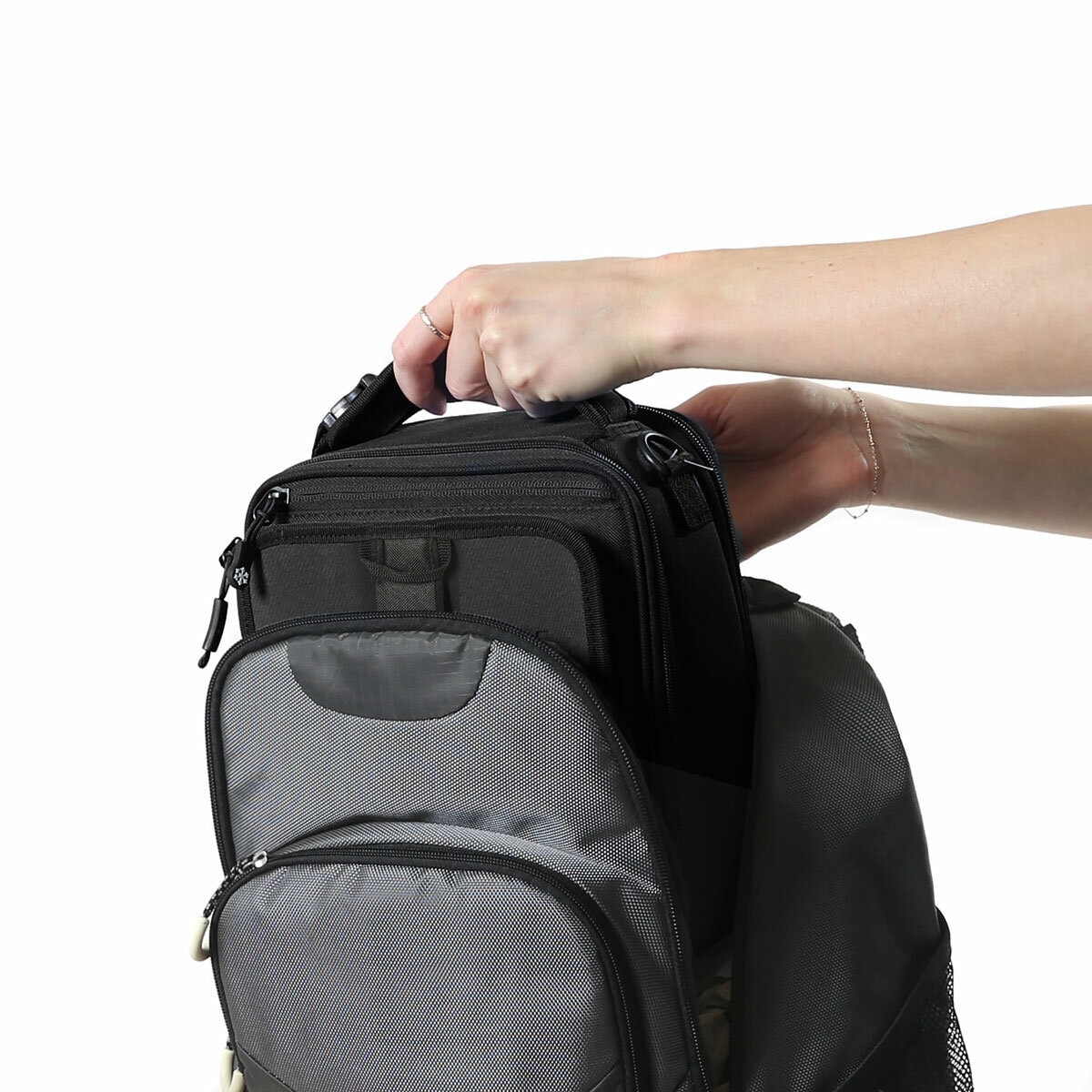 Titan Pro Expandable Fridge Cold Lunchbox In Black