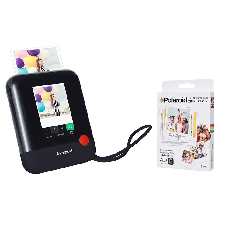 Polaroid POP Instant Digital Camera with Polaroid Zink (Zero Ink) Photo
