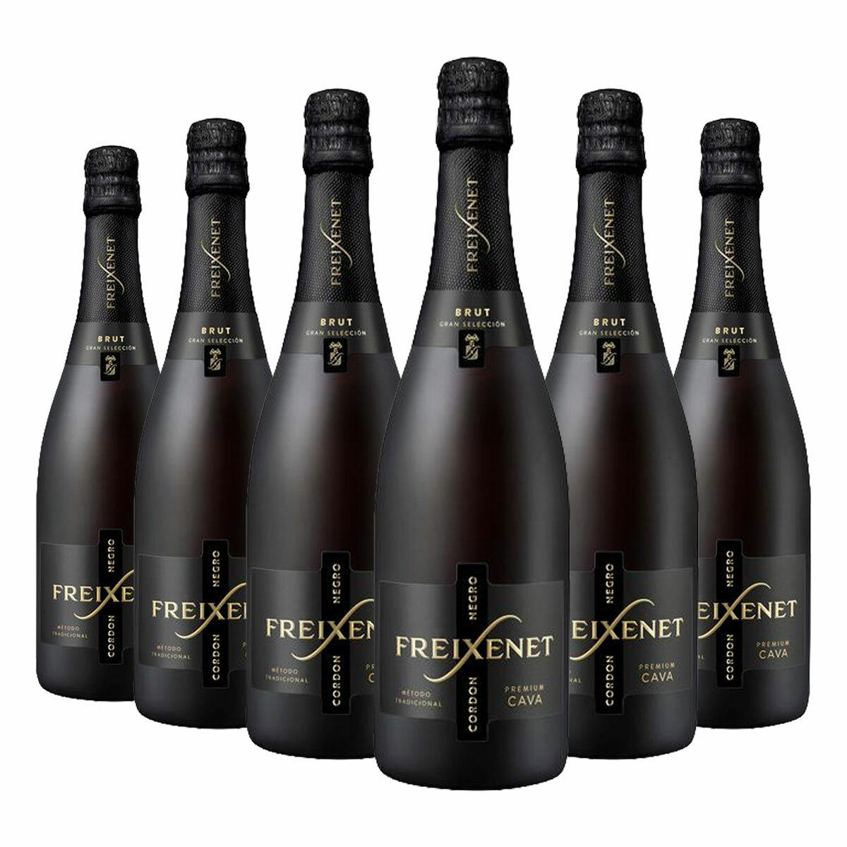 Freixenet Cordon Negro Cava, 6 x 75cl