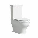 Tavistock Ashby Closed Back Toilet With Cistern And Seat