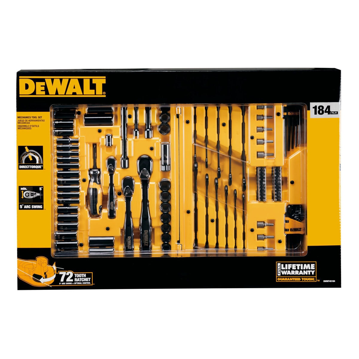 dewalt 184pc