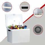 Koolatron 12V Electric Cooler 34L, Cool/Warm Box with Adjustable Strap in Grey