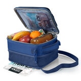 Titan Fridge Cold, Crush Resistant Lunch Pack with 2 Ice Walls in Blue