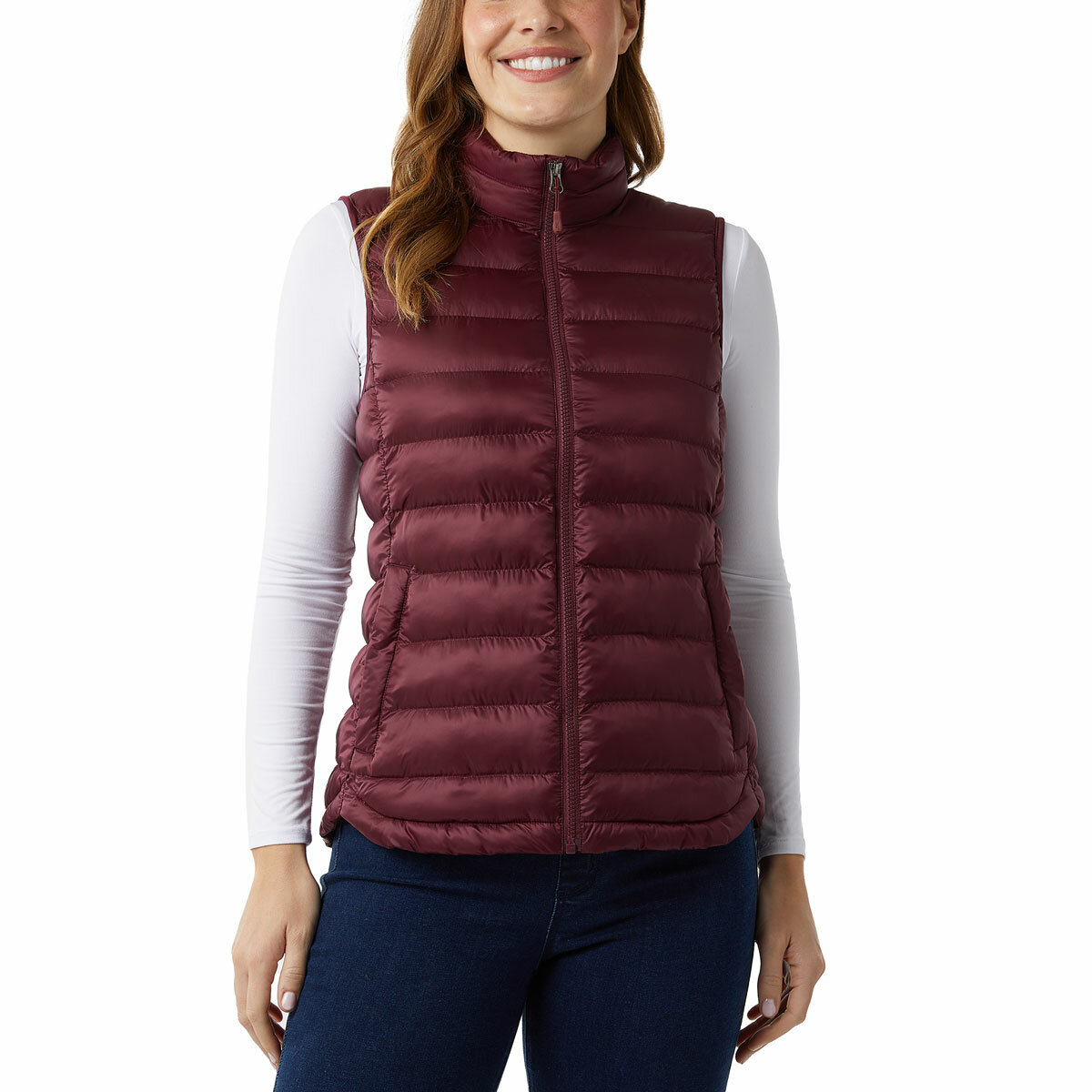 32 Degrees Ladies Gilet in Maroon
