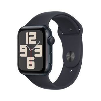 Apple Watch SE GPS, 44mm Aluminium Case with Sport Band M/L