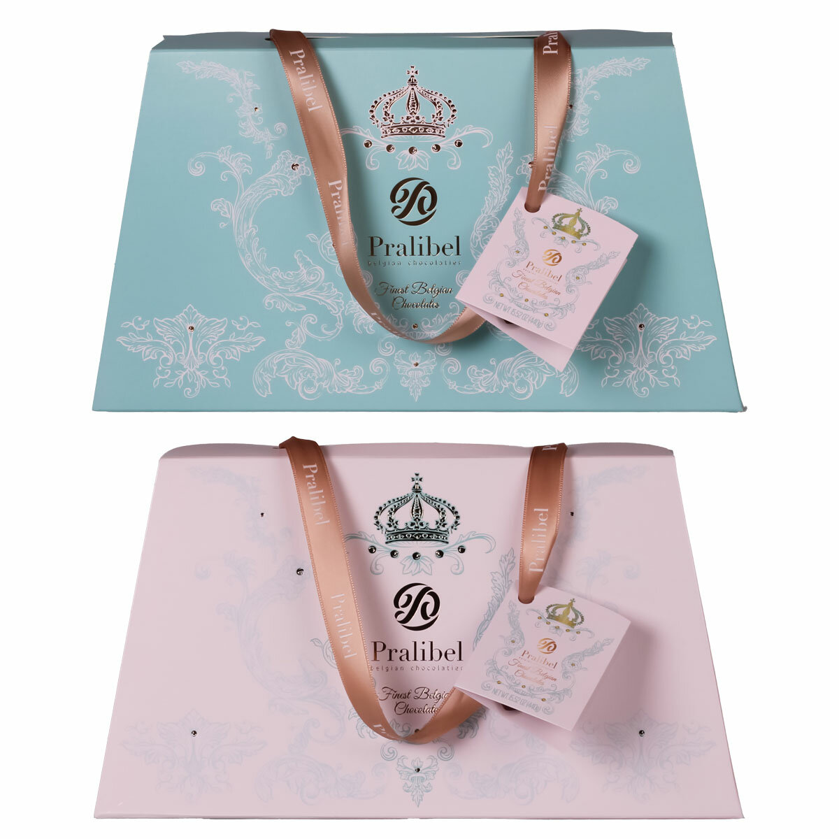 Pralibel Finest Belgian Chocolates, 440g in two colours Pralibel Finest Belgian Chocolates, 440g in two colours