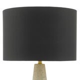 Onora Table Lamp White & Black With Shade