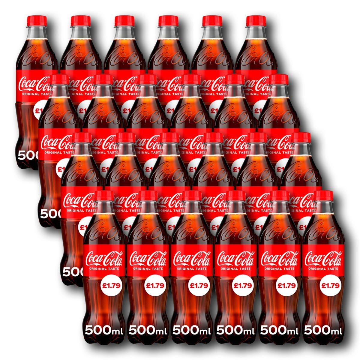 Coca Cola PMP £1.79, 24 x 500ml