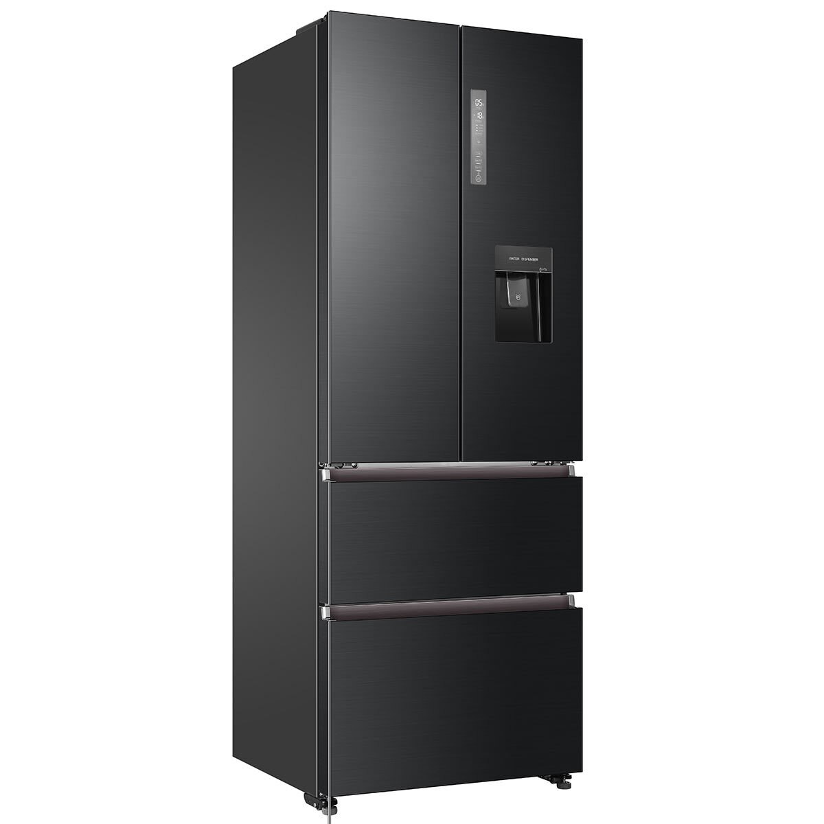 Haier HB16WSNAA, Multidoor Fridge Freezer F Rating in Black Costco UK