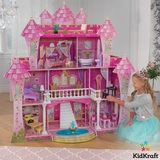 KidKraft Far Far Away Dollhouse + 21 Pieces of Furniture (3+ Years)