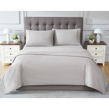 Kirkland Signature 680 Thread Count 6 Piece Duvet Set in 2 Colours, Super King