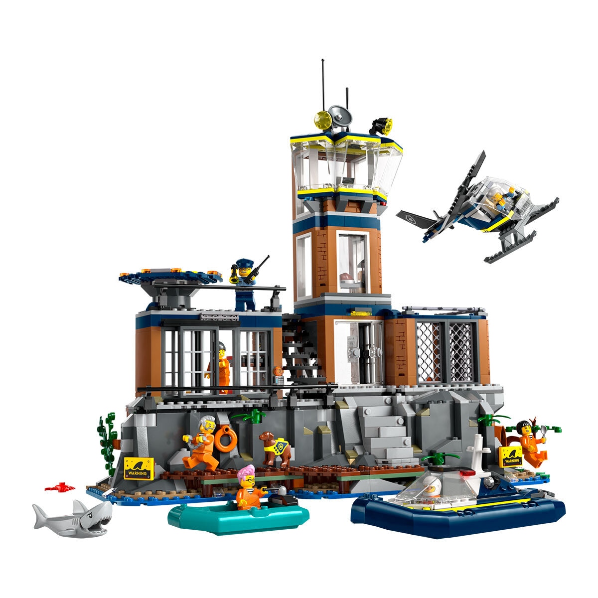 Buy LEGO City Police Prison Island Overview Image at Costco.co.uk