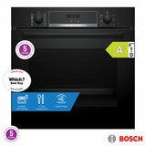 Bosch Series 4 HQA574BB3B Built In Single Oven, A+ Rated in Black Bosch Series 4 HQA574BB3B Built In Single Oven, A+ Rated in Black