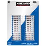 Kirkland Signature Alkaline AAA Batteries - 48 pack Kirkland Signature Alkaline AAA Batteries - 48 pack