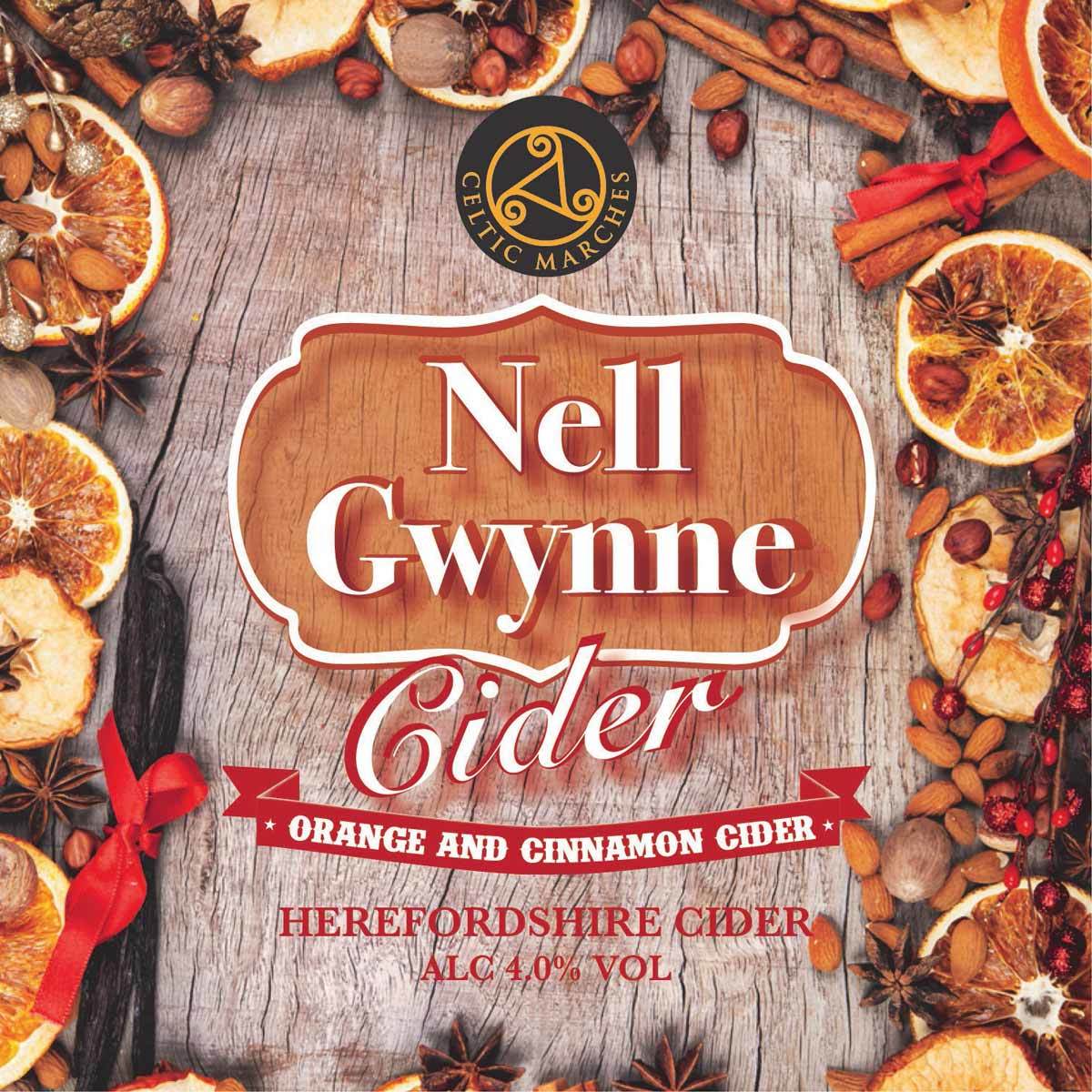 Celtic Marches Nell Gwynne Orange and Cinnamon Cider, 20L