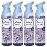 Febreze Air Mist, 4 x 185ml