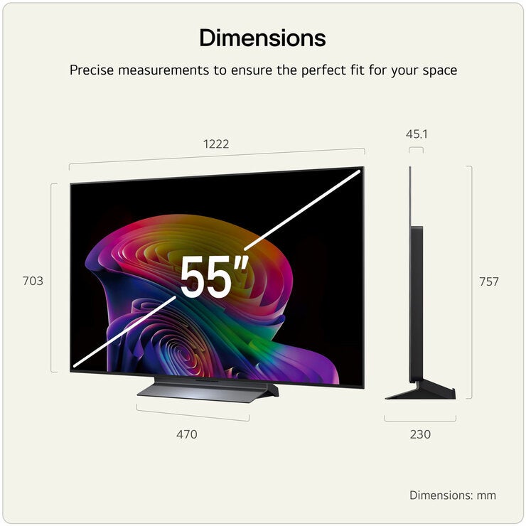 Buy LG OLED55C65LA 55 Inch OLED 4K Ultra HD Smart TV at Costco.co.uk