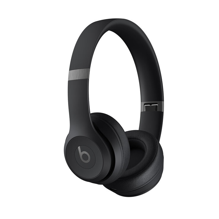Beats Solo4 Wireless On-Ear Headphones in Matte Black, MUW23ZM/A