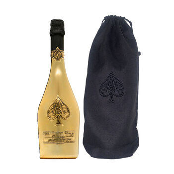 Armand de Brignac Brut Gold NV Champagne, 75cl with Gift Bag