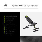 Image for the Adidas Performance Utility Bench