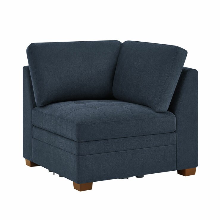 Tisdale Corner Piece Blue_Whiteback ground Tisdale Corner Piece Blue_Whiteback ground