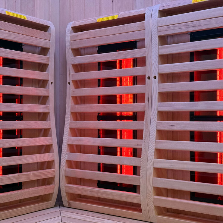 Insignia Luxury 4 Person Far Infrared Quadrant Indoor Sauna