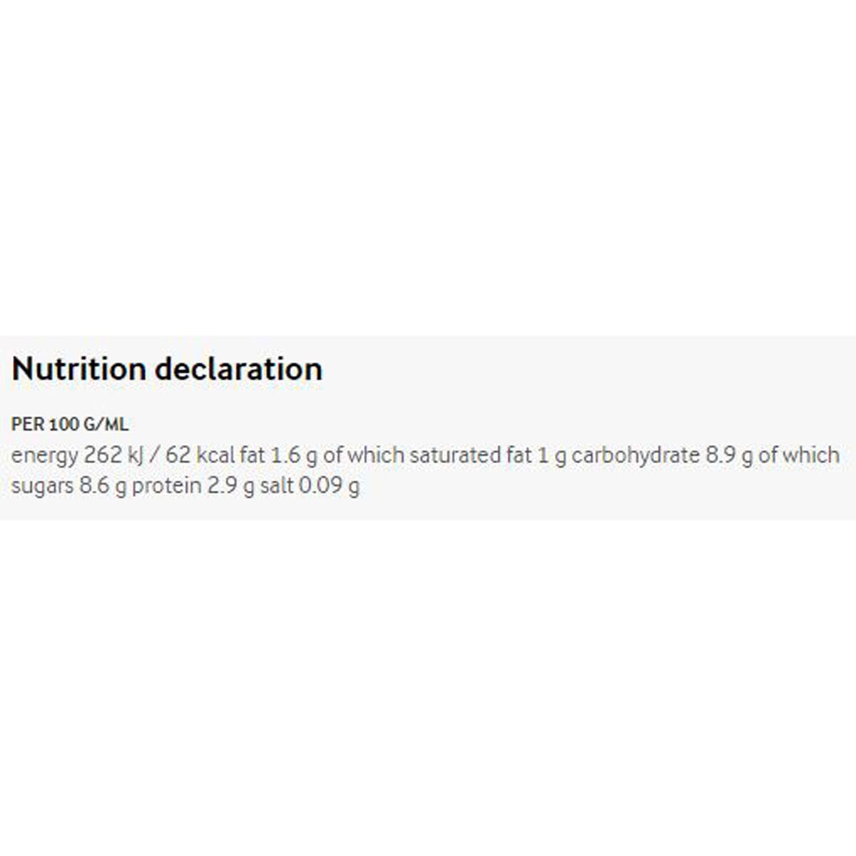 Nutritional Information