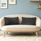 Sutton Place Collection Velvet Cushion 2 Pack in 3 Colours, 35 x 55 cm