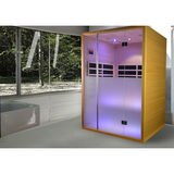 Miami Spas Calor 2 Person Infrared Indoor Sauna