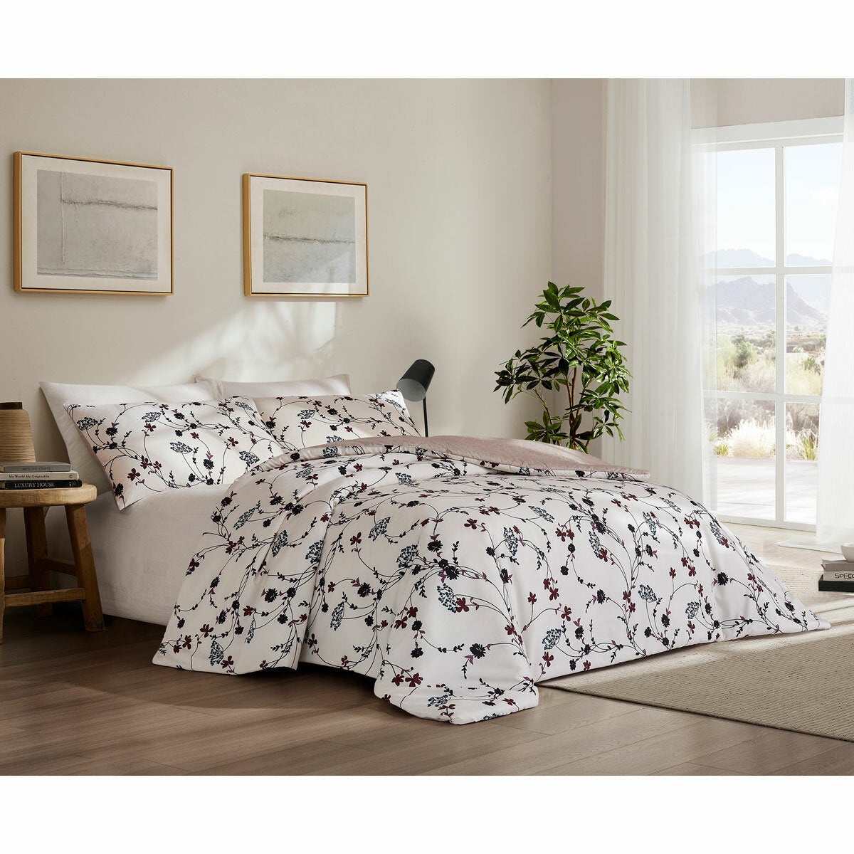 Serelena White 3-Piece Comforter Set Serelena White 3-Piece Comforter Set