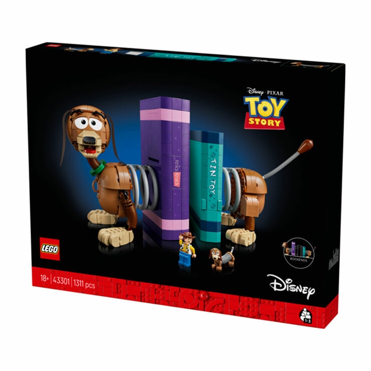 LEGO Disney Pixar Toy Story Slinky Dog Bookends - Model 43301 (18+ Years)