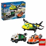 LEGO City Airplane, Service Truck and Hovercraft Remix - Model 60505 ( 7+ Years)