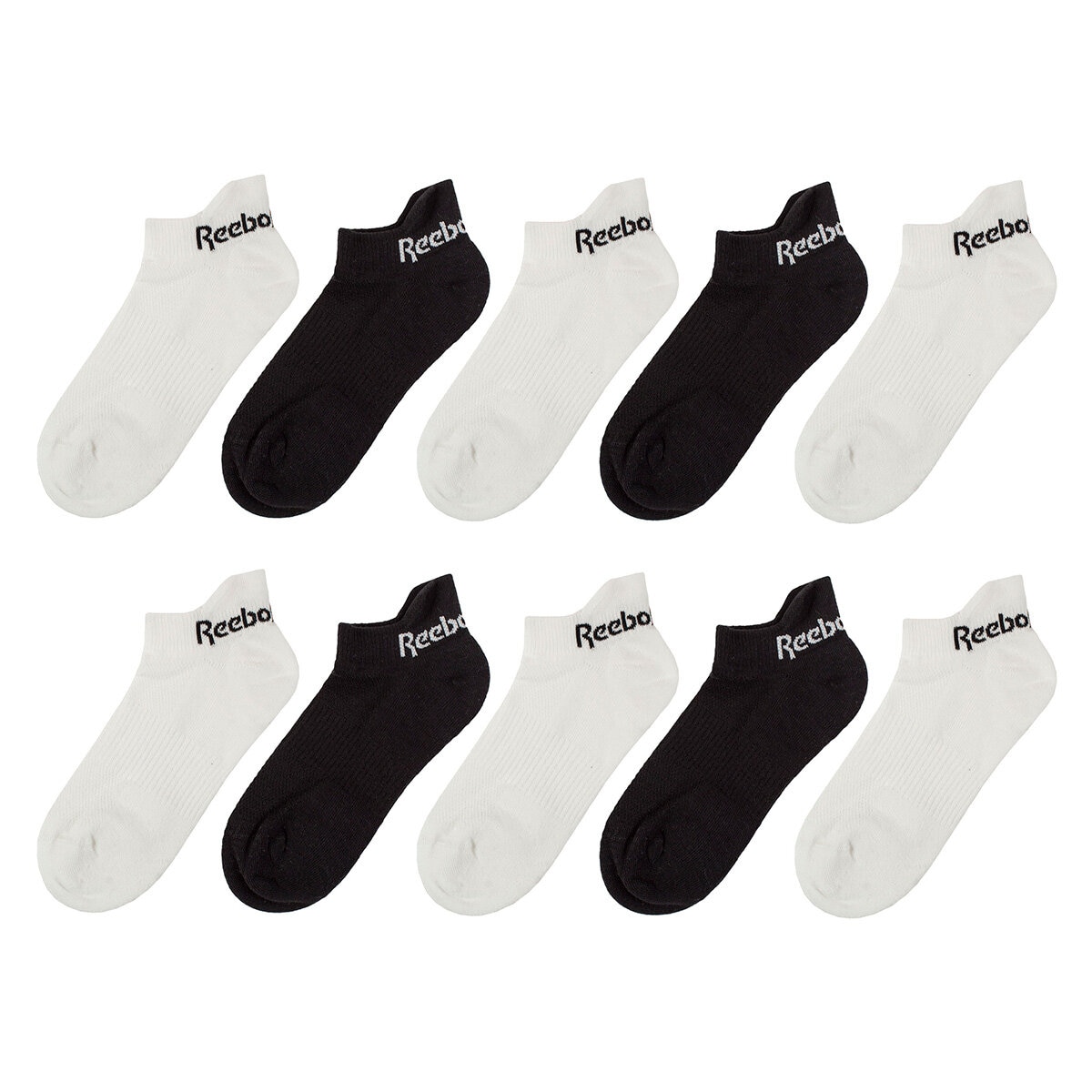 Reebok Ladies Low Cut Sock 10 Pack